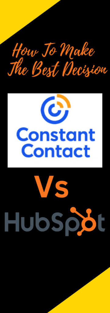 Constant Contact vs Hubspot